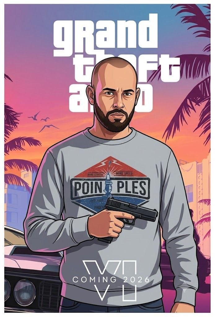 פוסטר GTA 6 מותאם אישית