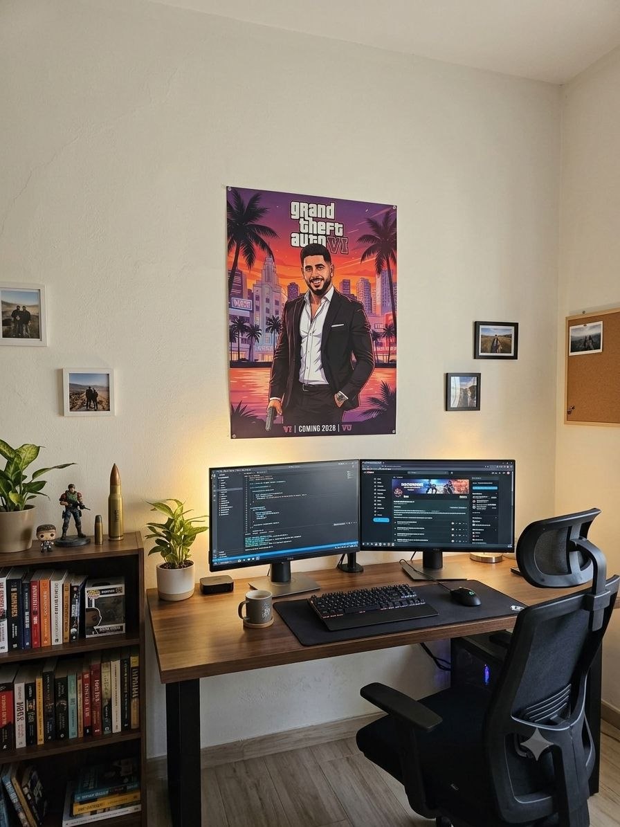 פוסטר GTA 6 מותאם אישית